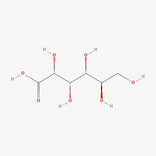 Chemical structure of Gluconic acid, from PubChem compound 10690