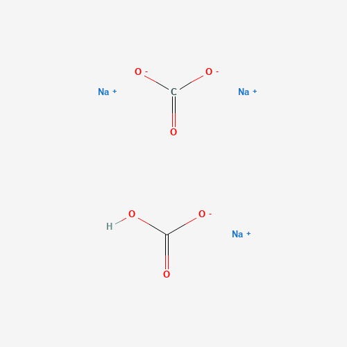 Chemical structure of Sodium sesquicarbonate, from PubChem compound 10791