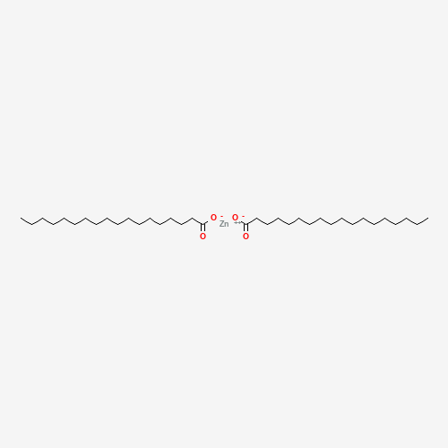 Chemical structure of Zinc stearate, from PubChem compound 11178