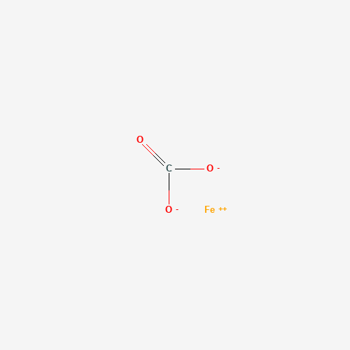 Chemical structure of Ferrous carbonate, from PubChem compound 11248