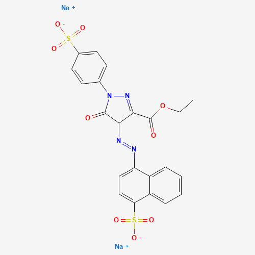 Chemical structure of Orange B, from PubChem compound 11685735