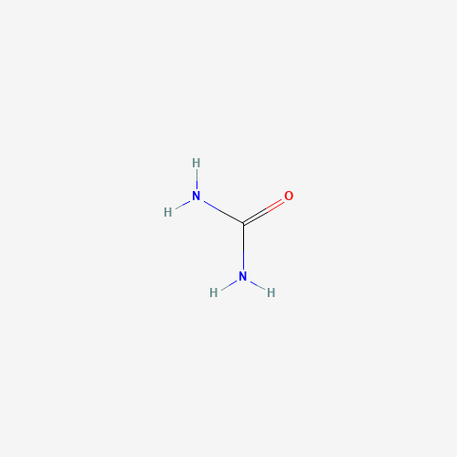 Chemical structure of Urea, from PubChem compound 1176