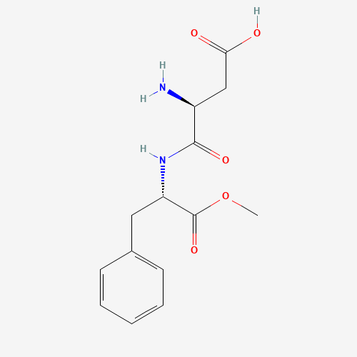 Chemical structure of Aspartame, from PubChem compound 134601