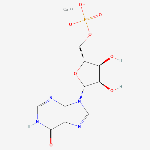 Chemical structure of Calcium 5'-inosinate, from PubChem compound 135565141