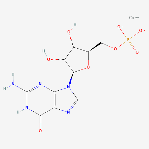 Chemical structure of Calcium 5'-guanylate, from PubChem compound 135565649
