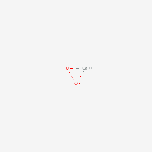 Chemical structure of Calcium peroxide, from PubChem compound 14779