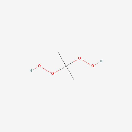 Chemical structure of Acetone peroxides, from PubChem compound 15908632