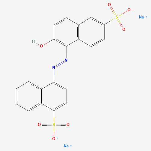 Chemical structure of Fast Red E, from PubChem compound 16813