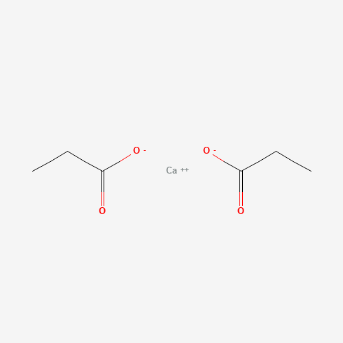 Chemical structure of Calcium propionate, from PubChem compound 19999