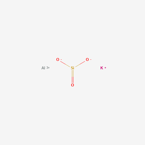 Chemical structure of Potassium aluminium silicate, from PubChem compound 21881688
