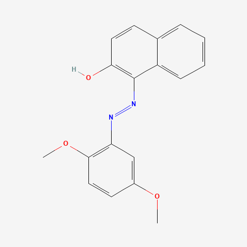 Chemical structure of Citrus Red No. 2, from PubChem compound 22830