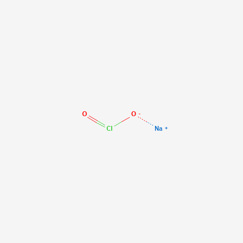 Chemical structure of Sodium chlorite, from PubChem compound 23668197