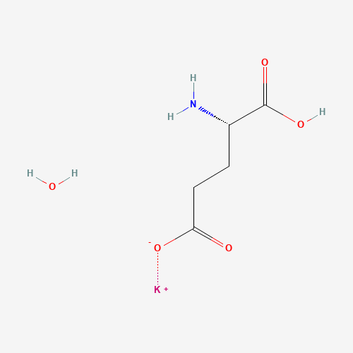 Chemical structure of Monopotassium glutamate, from PubChem compound 23695977