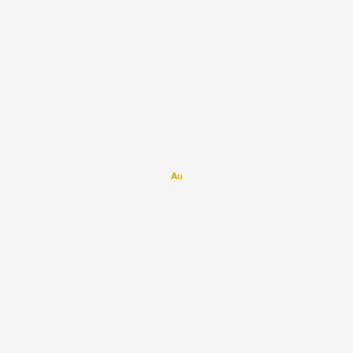 Chemical structure of Gold, from PubChem compound 23985