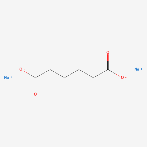 Chemical structure of Sodium adipate, from PubChem compound 24073