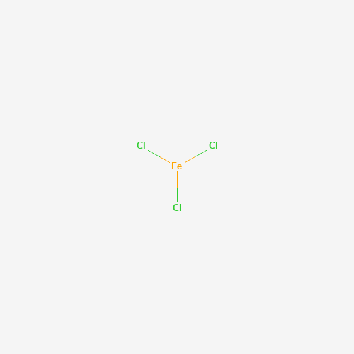 Chemical structure of Ferric chloride, from PubChem compound 24380