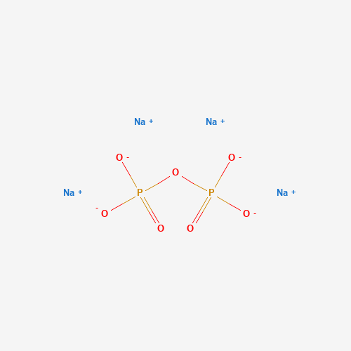 Chemical structure of Sodium pyrophosphate, from PubChem compound 24403