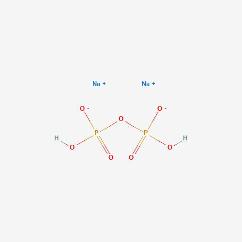 Chemical structure of Sodium acid pyrophosphate, from PubChem compound 24451