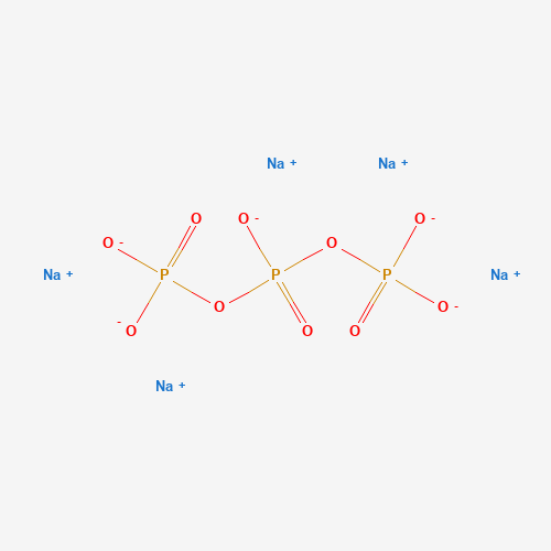Chemical structure of Sodium tripolyphosphate, from PubChem compound 24455