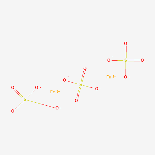 Chemical structure of Ferric sulfate, from PubChem compound 24826