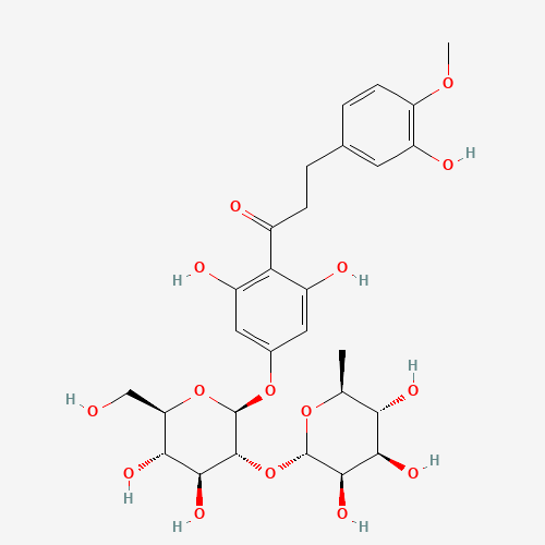 Chemical structure of Neohesperidine DC, from PubChem compound 30231
