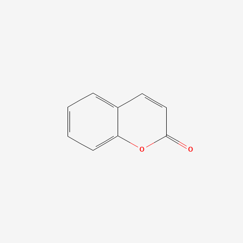 Chemical structure of Coumarin, from PubChem compound 323