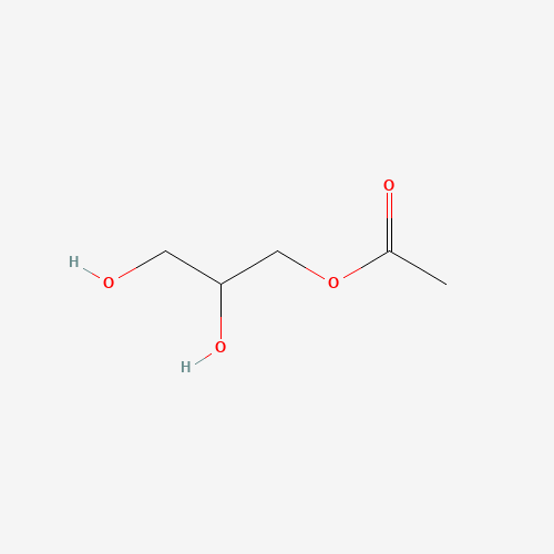 Chemical structure of Monoacetin, from PubChem compound 33510