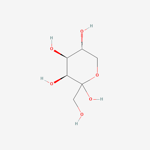 Chemical structure of D-Tagatose, from PubChem compound 439312