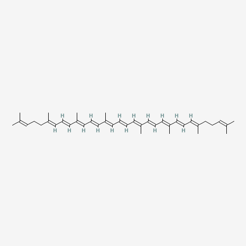 Chemical structure of Lycopene, from PubChem compound 446925