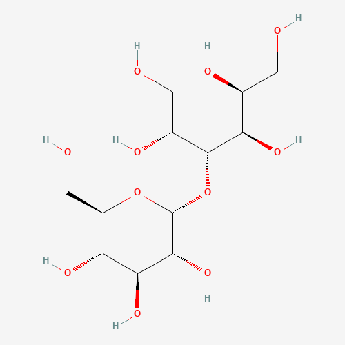 Chemical structure of Maltitol, from PubChem compound 493591