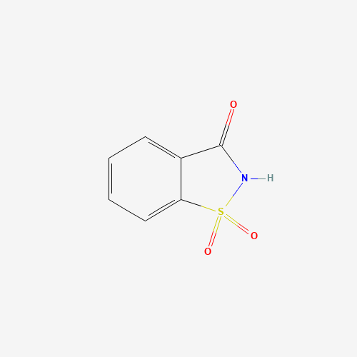 Chemical structure of Saccharin, from PubChem compound 5143