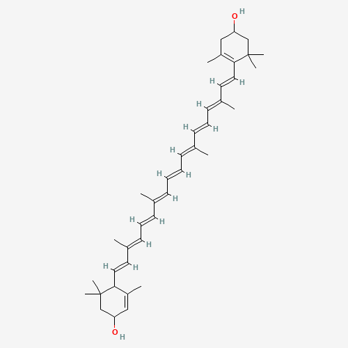 Chemical structure of Xanthophyll, from PubChem compound 5368396