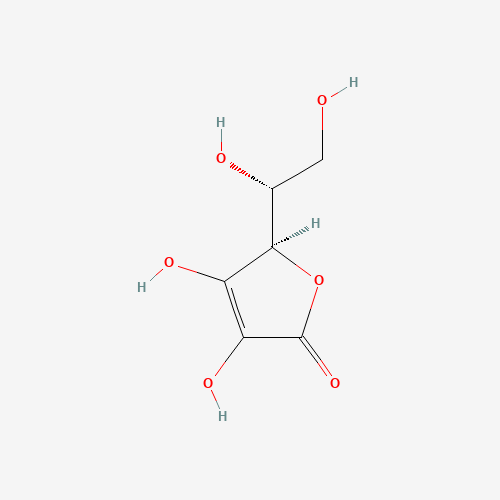 Chemical structure of Erythorbic acid, from PubChem compound 54675810