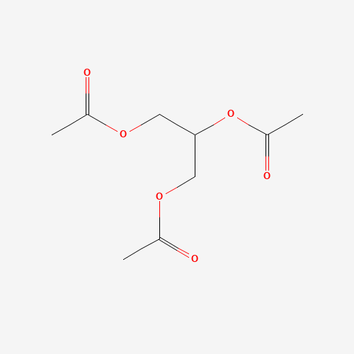 Chemical structure of Triacetin, from PubChem compound 5541