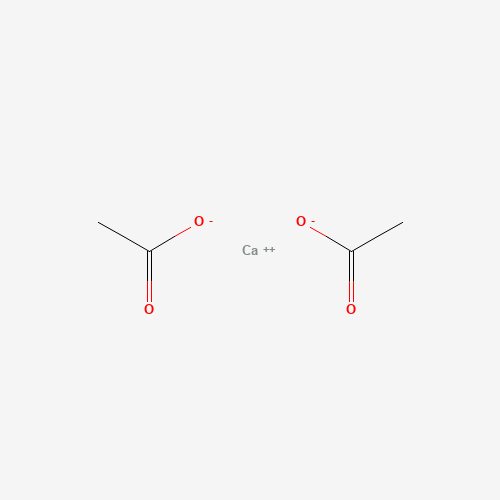 Chemical structure of Calcium acetate, from PubChem compound 6116