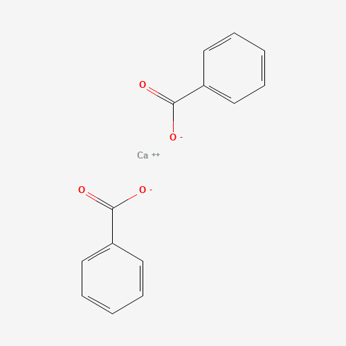 Chemical structure of Calcium benzoate, from PubChem compound 62425
