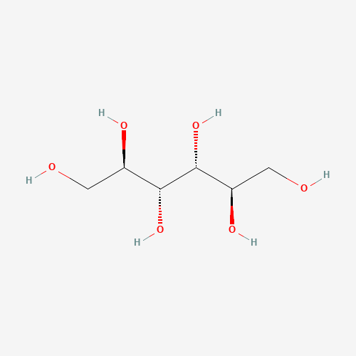 Chemical structure of Mannitol, from PubChem compound 6251
