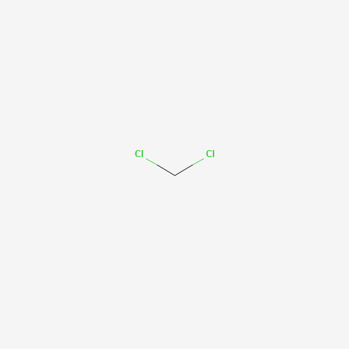 Chemical structure of Methylene chloride, from PubChem compound 6344