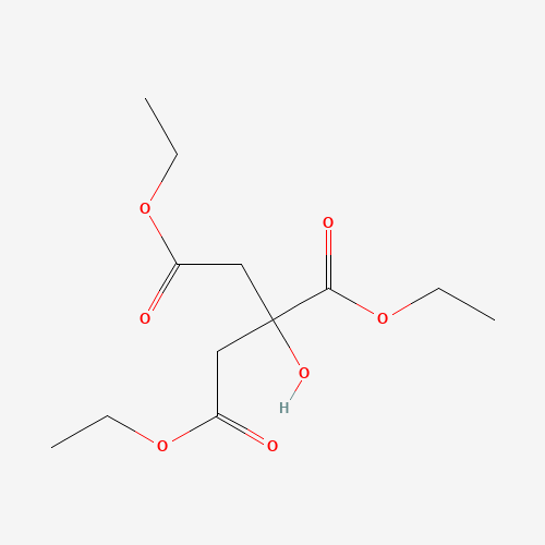 Chemical structure of Triethyl citrate, from PubChem compound 6506