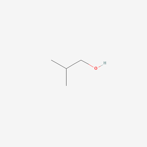 Chemical structure of Isobutanol, from PubChem compound 6560