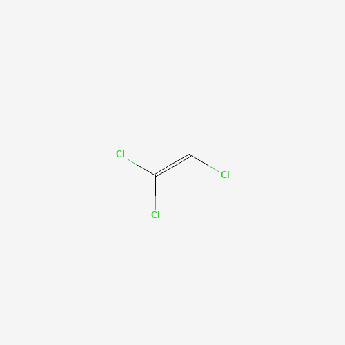 Chemical structure of Trichloroethylene, from PubChem compound 6575