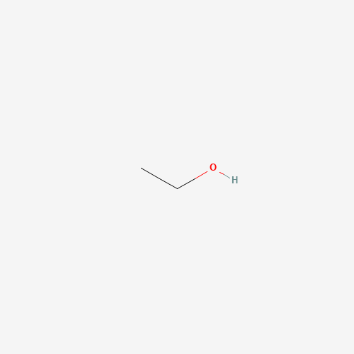 Chemical structure of Ethyl alcohol, from PubChem compound 702