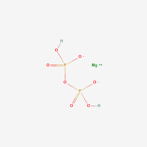 Chemical structure of Magnesium dihydrogen diphosphate, from PubChem compound 72941526