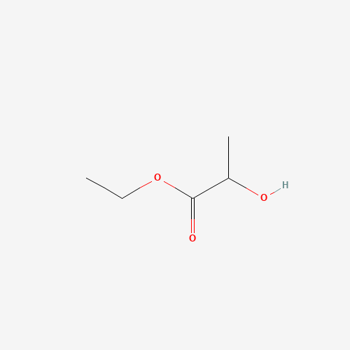 Chemical structure of Ethyl lactate, from PubChem compound 7344