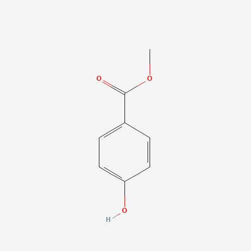 Chemical structure of Methylparaben, from PubChem compound 7456