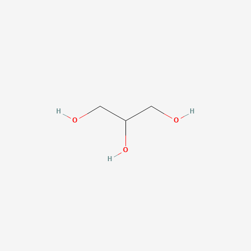 Chemical structure of Glycerin, from PubChem compound 753