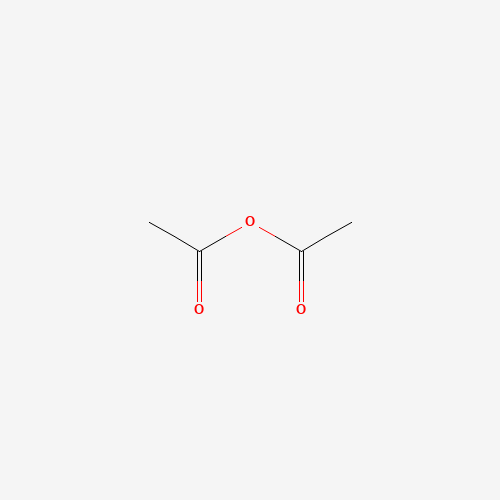 Chemical structure of Acetic anhydride, from PubChem compound 7918