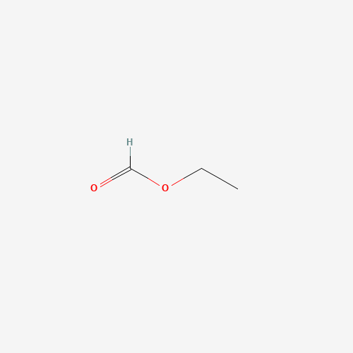 Chemical structure of Ethyl formate, from PubChem compound 8025