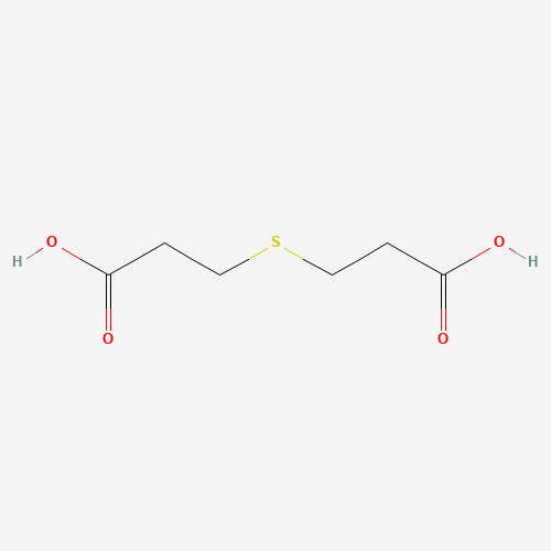 Chemical structure of Thiodipropionic acid, from PubChem compound 8096