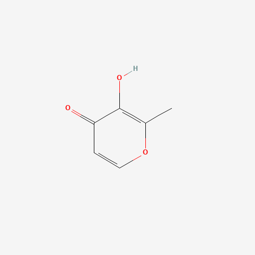 Chemical structure of Maltol, from PubChem compound 8369